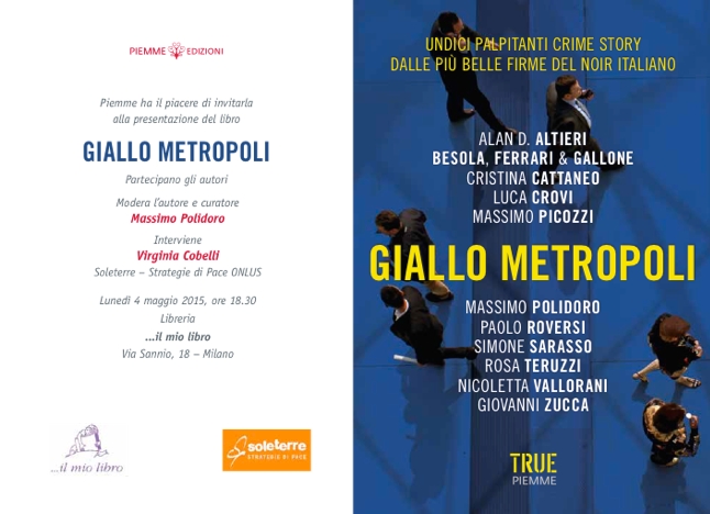 Giallo Metropoli - a cura di Massimo Polidoro (Edizioni Piemme)
