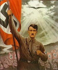 manifesto di propaganda nazista