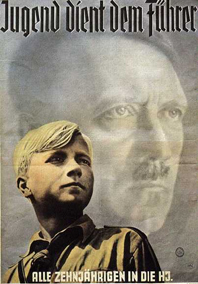 manifesto di propaganda nazista
